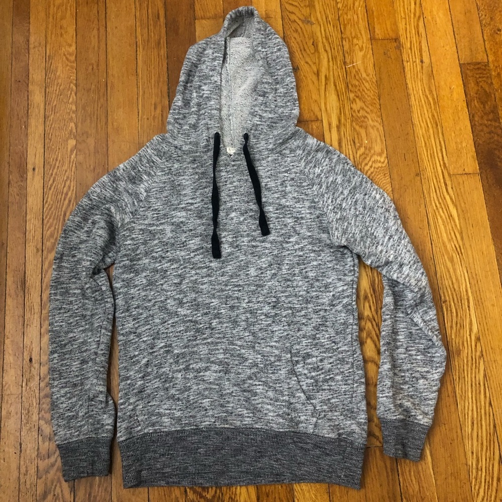 Grey Hooded Sweatshirt